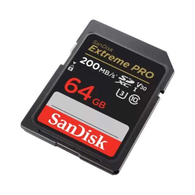 آوانگار - کارت حافظه 64 گیگابایت سندیسک - SanDisk 64GB Extreme PRO SDHC 200MB/s Class 10