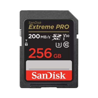 آوانگار - کارت حافظه 256 گیگابایت سندیسک SanDisk SD 256GB Extreme PRO SDHC 200MB/s Class 10