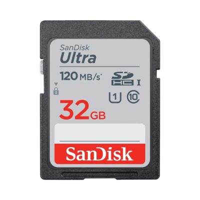 آوانگار - کارت حافظه 32 گیگابایت سندیسک Sandisk SD 32GB 120MB/S Ultra SDHC UHS-I
