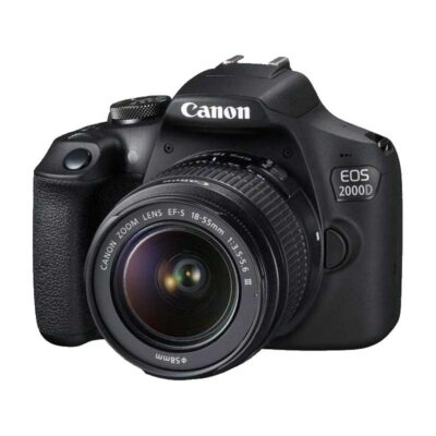 آوانگار - دوربین عکاسی کانن Canon EOS 2000D DSLR with EF-S 18-55mm III Lens