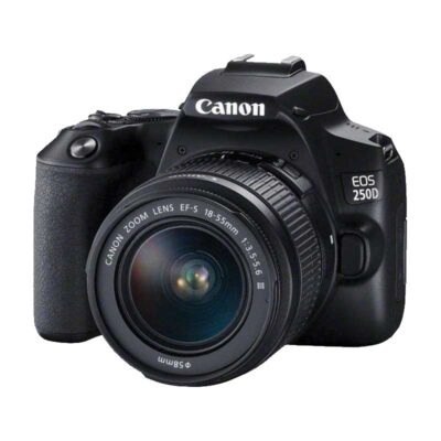 آوانگار - دوربین عکاسی کانن Canon EOS 250D DSLR Camera with EF-S 18-55mm f/3.5-5.6 DC III Lens
