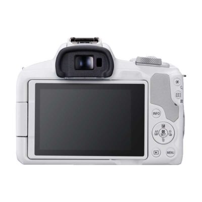 آوانگار - دوربین بدون آینه کانن Canon EOS R50 Mirrorless White Body with RF-S 18-45mm f/4.5-6.3 IS STM Lens - سفید