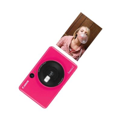 آوانگار - دوربین چاپ سریع کانن Canon Zoemini C Instant Camera Printer - Bubblegum Pink - حباب صورتی