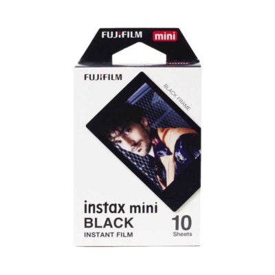 آوانگار - فیلم دوربین های چاپ سریع فوجی فیلم Fujifilm Instax Mini Black Instant Film 10 Sheets - کاغذ 10 عددی حاشیه مشکی رنگ