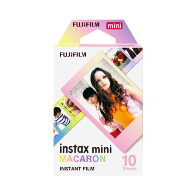 آوانگار - فیلم دوربین های چاپ سریع فوجی فیلم Fujifilm Instax Mini Macaron Instant Film 10 Sheets - کاغذ 10 عددی حاشیه رنگ ماکارون