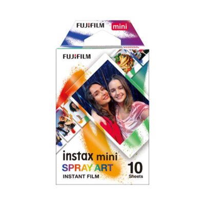 آوانگار - فیلم دوربین های چاپ سریع فوجی فیلم Fujifilm Instax Mini Spray Art Instant Film 10 Sheets - کاغذ 10 عددی