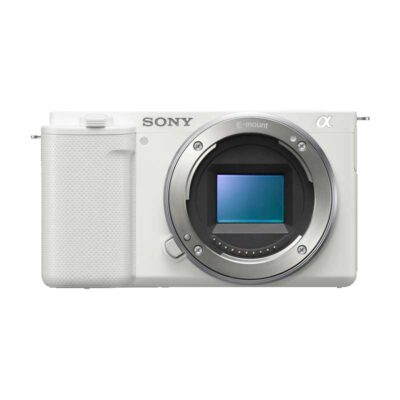 آوانگار - بدنه دوربین بدون آینه سونی Sony ZV-E10 Mirrorless Camera Body - White