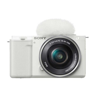 آوانگار - دوربین بدون آینه سونی Sony ZV-E10 Mirrorless Camera with E PZ 16-50mm OSS Lens - White