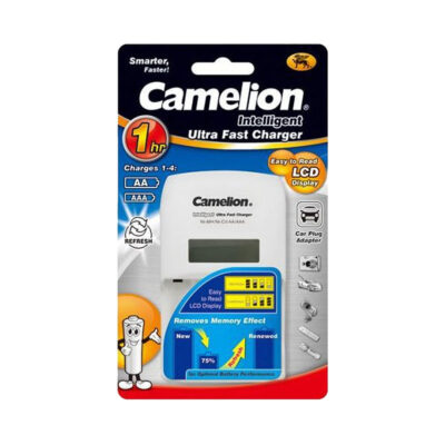 آوانگار - شارژر هوشمند فوق سریع کملیون Camelion Intelligent Ultra Fast Charger BC-0907