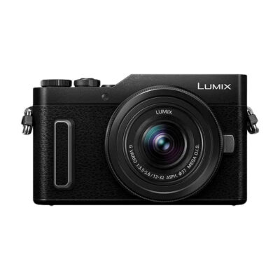 آوانگار - دوربین بدون آینه پاناسونیک Panasonic Lumix DC-GF10 Mirrorless Camera body with G VARIO 12-32mm Lens - Black مشکی