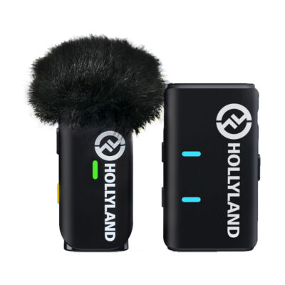 آوانگار - میکروفون یقه ای بی سیم تک فرستنده هالی لند Hollyland Lark M1 Solo Wireless microphone