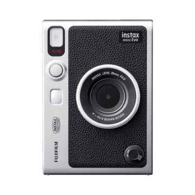 آوانگار - دوربین چاپ سریع فوجی فیلم FUJIFILM INSTAX MINI EVO Hybrid Instant Camera - Black - مشکی