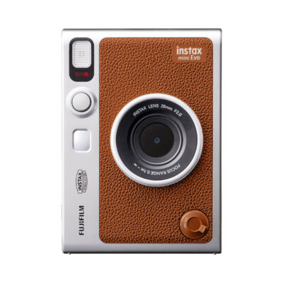 آوانگار - دوربین چاپ سریع فوجی فیلم FUJIFILM INSTAX MINI EVO Hybrid Instant Camera - Brown - قهوه ای