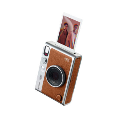 آوانگار - دوربین چاپ سریع فوجی فیلم FUJIFILM INSTAX MINI EVO Hybrid Instant Camera - Brown - قهوه ای