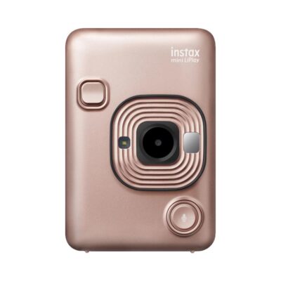 آوانگار - دوربین چاپ سریع فوجی FUJIFILM INSTAX Mini LiPlay Hybrid Instant Camera - Blush Gold - طلایی رژگونه