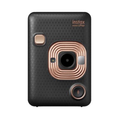 آوانگار - دوربین چاپ سریع فوجی FUJIFILM INSTAX Mini LiPlay Hybrid Instant Camera - Elegant Black - مشکی ظریف