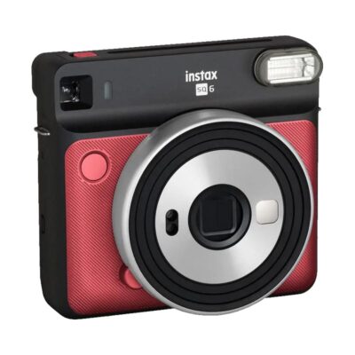 آوانگار - دوربین چاپ سریع فوجی FUJIFILM INSTAX SQUARE SQ6 Instant Film Camera - Red - قرمز