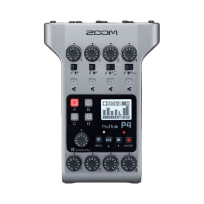 آوانگار - دستگاه ضبط صدای چندگانه زوم Zoom PodTrak P4 Portable Multitrack Podcast Recorder