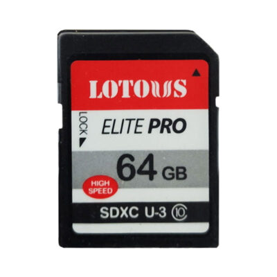 آوانگار - کارت حافظه 64 گیگابایت لوتوس Lotous Elite Pro SDHC UHS-I 64GB 200MB/s