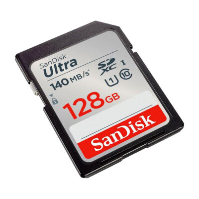 آوانگار - کارت حافظه 128 گیگابایت سندیسک SanDisk SD 128GB Ultra SDXC UHS-I 140MB/s Class 10