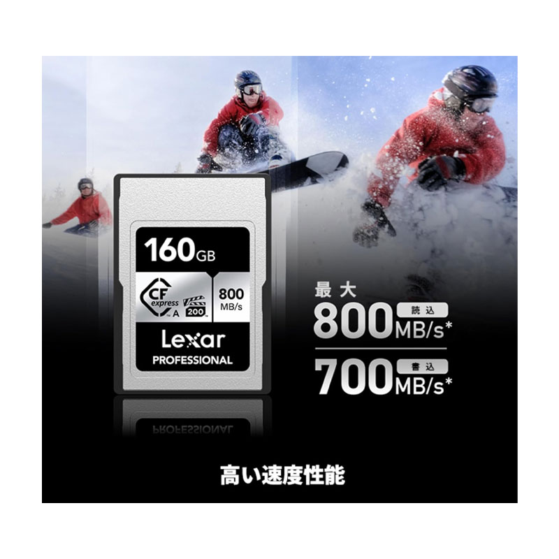 AvaNegar-Product-Lexar-160GB-Professional-CFexpress-Type-A-Card-SILVER-Series-002 آوانگار - کارت حافظه 160 گیگابایت CF لکسار Lexar 160GB Professional CFexpress Type A Card SILVER Series