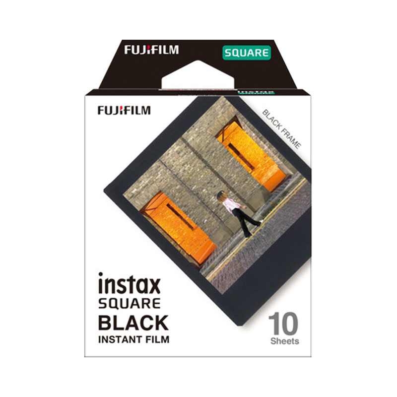 AvaNegar-FUJIFILM-INSTAX-SQUARE-BLACK-Instant-Film-10-Sheets-001 آوانگار - فیلم دوربین های چاپ سریع فوجی فیلم FUJIFILM INSTAX SQUARE BLACK Instant Film 10 Sheets - کاغذ 10 عددی مربع حاشیه مشکی