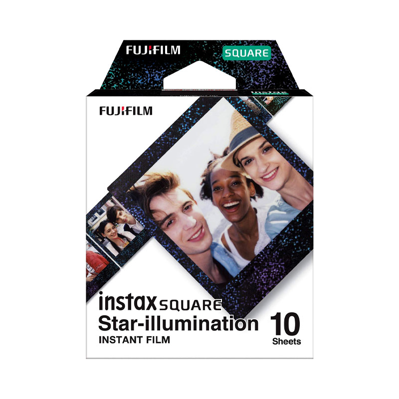 AvaNegar-FUJIFILM-INSTAX-SQUARE-Star-illumination-Instant-Film-10-Sheets-001 آوانگار - فیلم دوربین های چاپ سریع فوجی فیلم FUJIFILM INSTAX SQUARE Star-illumination Instant Film 10 Sheets - کاغذ 10 عددی مربع حاشیه نور ستاره