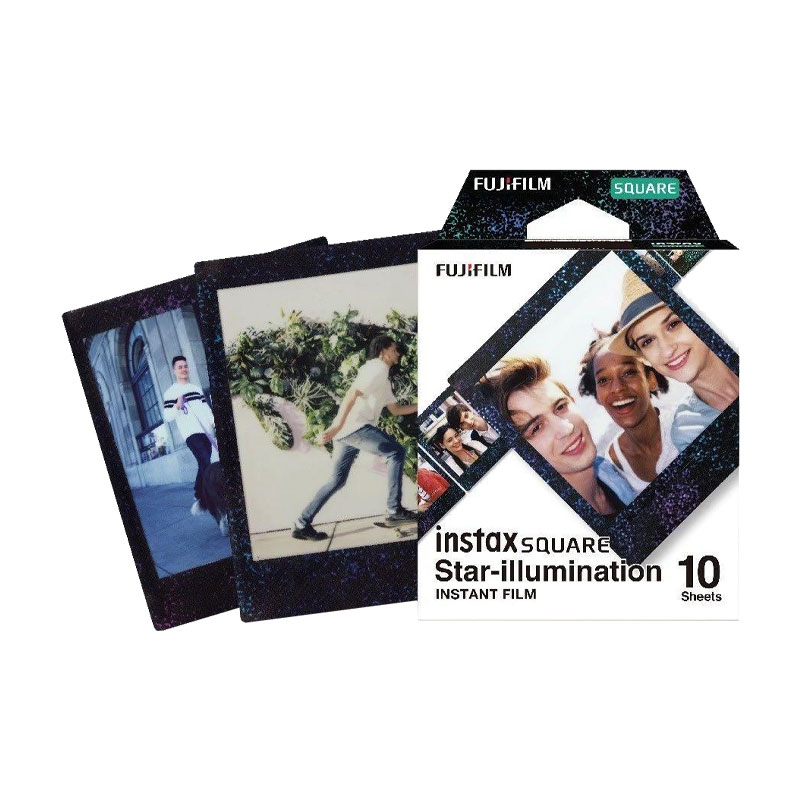 AvaNegar-FUJIFILM-INSTAX-SQUARE-Star-illumination-Instant-Film-10-Sheets-002 آوانگار - فیلم دوربین های چاپ سریع فوجی فیلم FUJIFILM INSTAX SQUARE Star-illumination Instant Film 10 Sheets - کاغذ 10 عددی مربع حاشیه نور ستاره