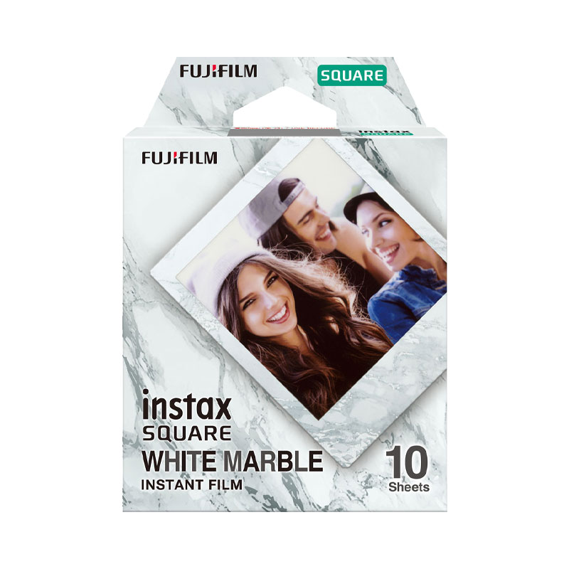 AvaNegar-FUJIFILM-INSTAX-SQUARE-White-Marble-Instant-Film-10-Sheets-001 آوانگار - FUJIFILM INSTAX SQUARE White Marble Instant Film 10 Sheets