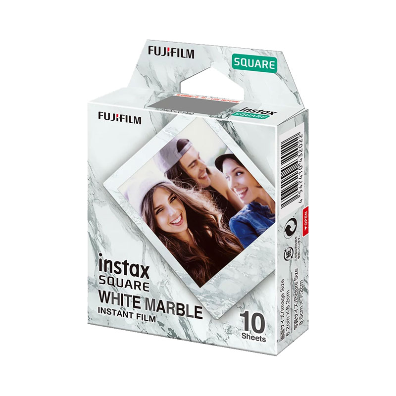 AvaNegar-FUJIFILM-INSTAX-SQUARE-White-Marble-Instant-Film-10-Sheets-002 آوانگار - FUJIFILM INSTAX SQUARE White Marble Instant Film 10 Sheets
