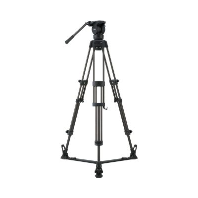 آوانگار - سه پایه آلومینیومی لیبک Libec LX7 Tripod With Pan and Tilt Fluid Head and Floor Spreader